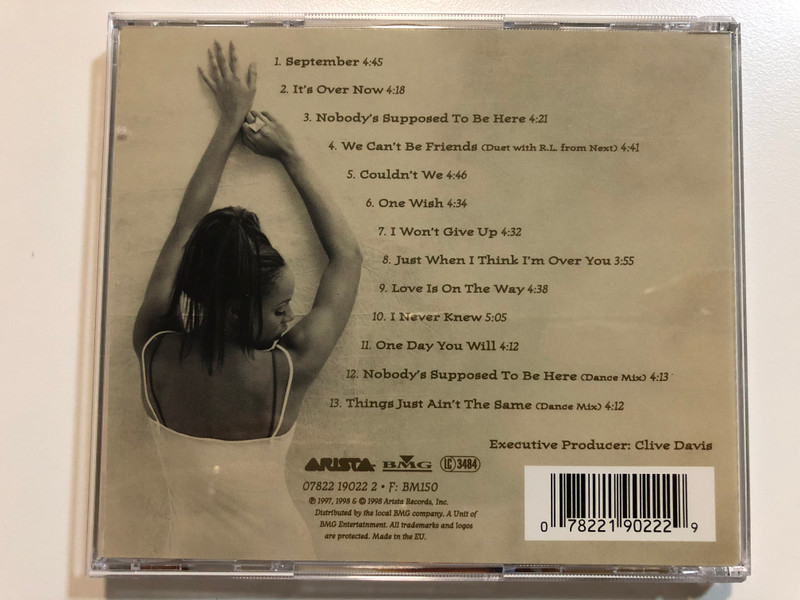 Deborah Cox – One Wish / Arista Audio CD 1998 / 07822-19022-2