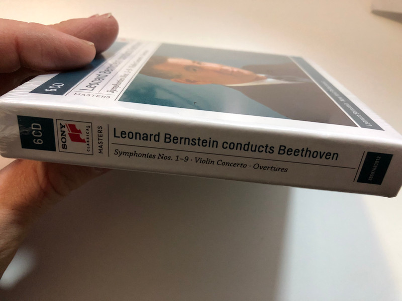 Leonard Bernstein Conducts Beethoven - Symphonies Nos. 1-9, Violin Concerto, Overtures / Leonard Bernstein, New York Philharmonic / Sony Classical 6x Audio CD 2010 / 88697683912