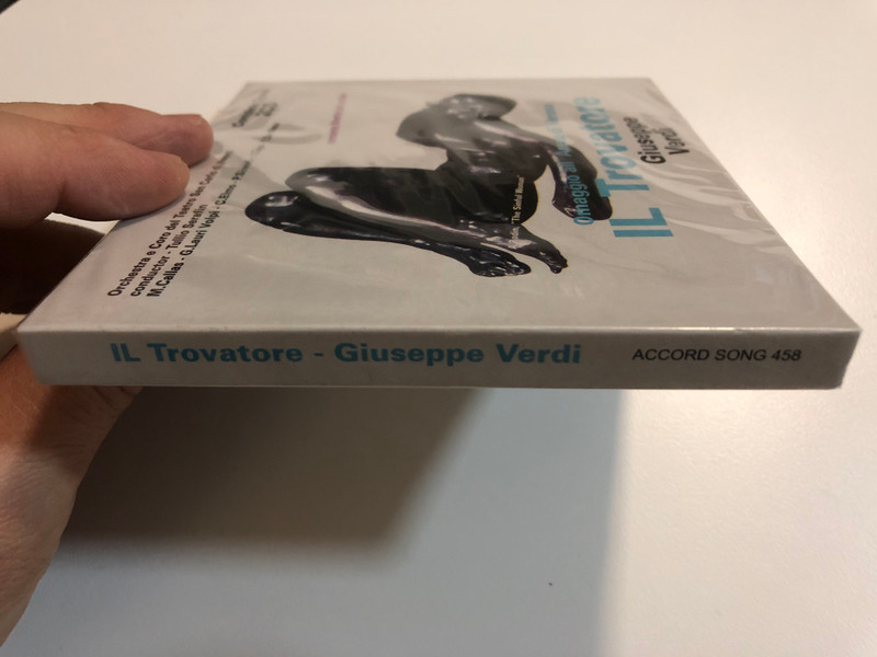 Omaggio all' Arena di Verona - Il Trovatore - Giuseppe Verdi / Orchestra e Coro del Teatro San Carlo di Napoli, Conductor - Tullio Serafin / M. Callas, G. Lauri Volpi, C. Elmo, P. Silveri, I. Tajo, T. De Rosa / Accord Song 2x Audio CD / 458