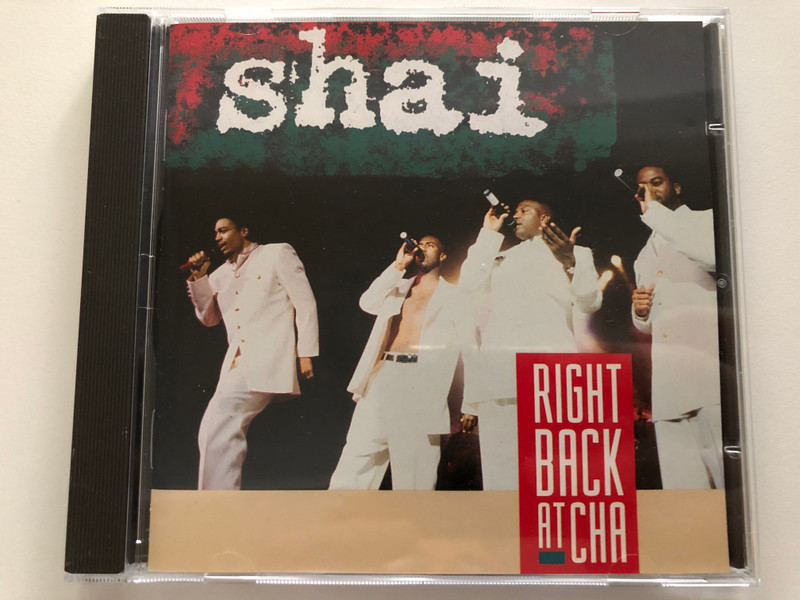Shai – Right Back At Cha / Gasoline Alley Records Audio CD 1993 / MCD 10945