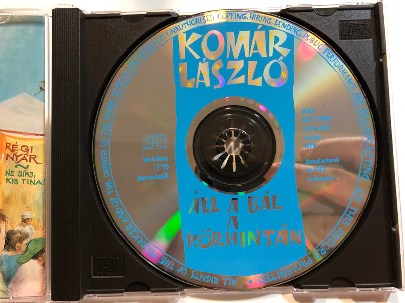 Komár László – Áll A Bál A Körhintán / Mega Audio CD 1995 / HCD 37800