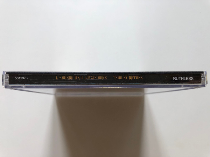 L-Burna aka Layzie Bone – Thug By Nature  Ruthless Records Audio CD 2001  501197 2 (5099750119723)