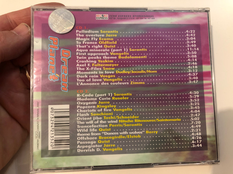 Dream Planet / Including Hits From Jarre, Vangelis, Oldfield / Record Express 2x Audio CD / REC 942.135-2