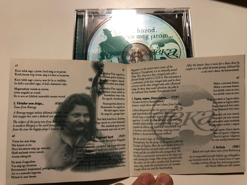 Téka – Live - Ha Te Húzod Én Meg Járom... (Magyar Népzene, Living Hungarian Village Music) / Harmónia BT Audio CD 1996 / TVM 110