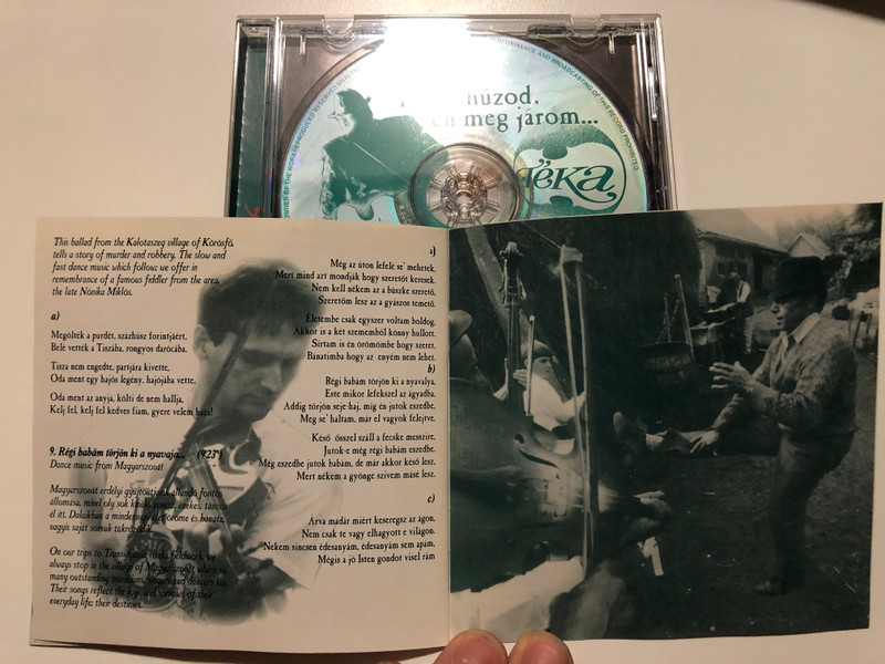 Téka – Live - Ha Te Húzod Én Meg Járom... (Magyar Népzene, Living Hungarian Village Music) / Harmónia BT Audio CD 1996 / TVM 110
