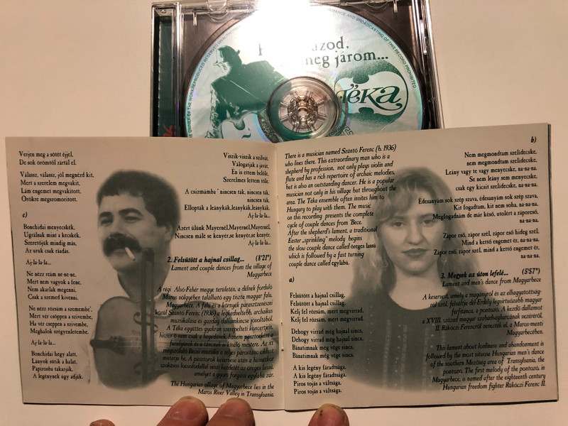Téka – Live - Ha Te Húzod Én Meg Járom... (Magyar Népzene, Living Hungarian Village Music) / Harmónia BT Audio CD 1996 / TVM 110