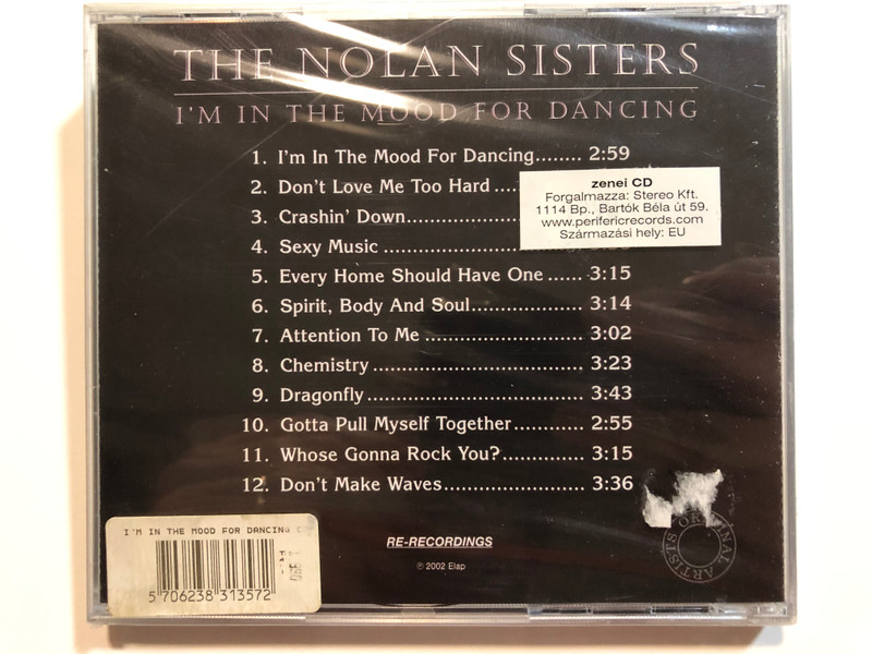 The Nolan Sisters – I'm In The Mood For Dancing / Elap Audio CD 2002 / 50173822