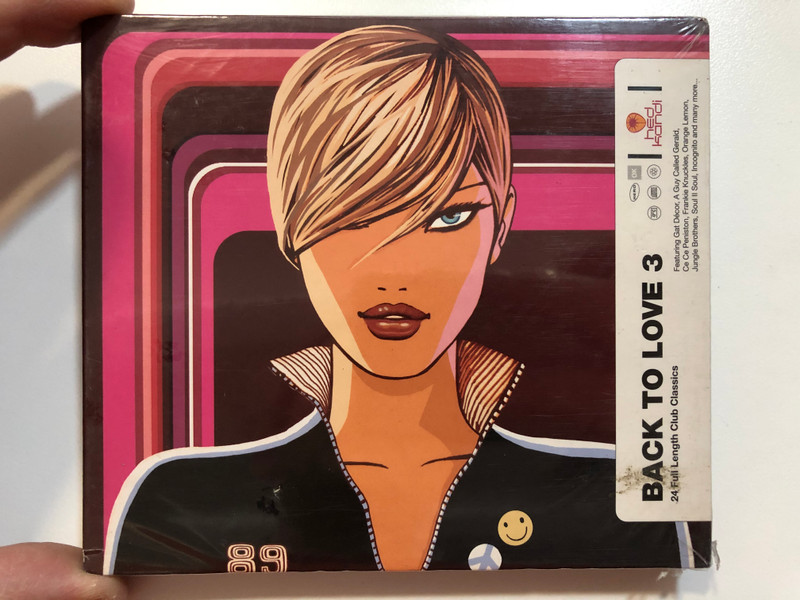 Back To Love 3 / 24 Full Length Club Classics / Featuring Gat Decor, A Guy Called Gerald, Ce Ce Peniston, Frankie Knuckles, Orange Lemon, Jungle Brothers, Soul II Soul, Incognito and many more... / Hed Kandi 2x Audio CD 2001 / HEDK021