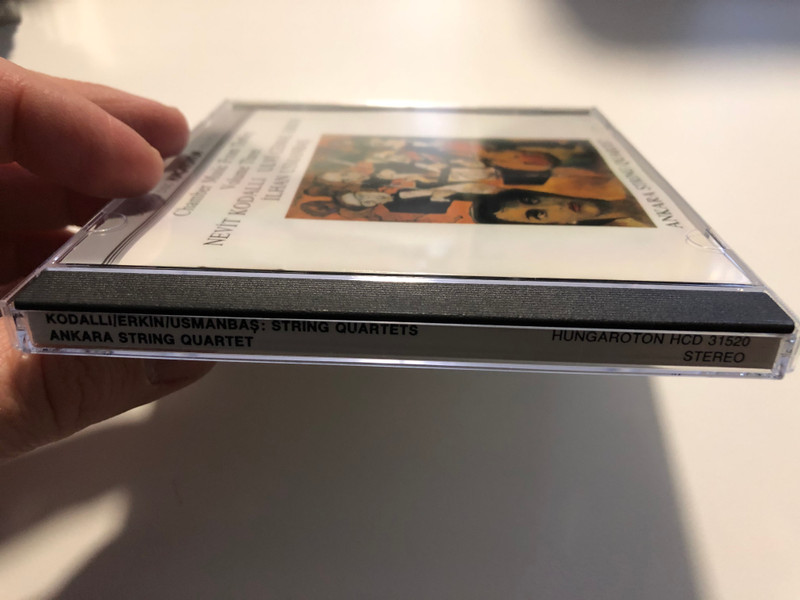 Chamber Music From Turkey, Volume Three - Nevit Kodalli, Ulvi Cemal Erkin, İlhan Usmanbaş / Ankara Quartet / Hungaroton Audio CD 1992 Stereo / HCD 31520