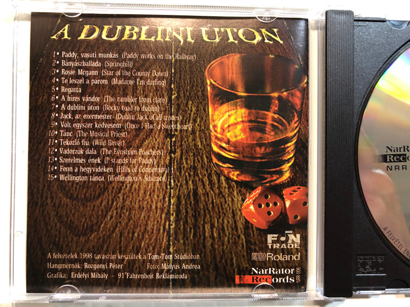 A Dublini Úton - Hobo És A M.É.Z. / NarRator Records Audio CD / NRR 006