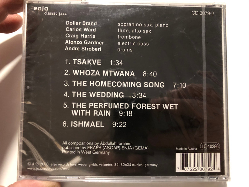 Dollar Brand – At Montreux / Abdullah Ibrahim / Enja Records Audio CD 2000 / CD 3079-2