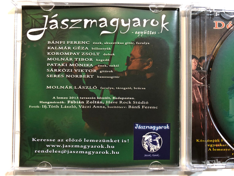 Jaszmagyarok (egyuttes) - ''Hazank e fold'' / Audio CD 2013