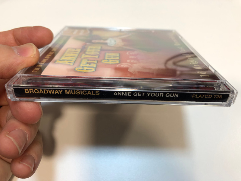 Annie Get Your Gun - 16 Original Cast Recordings / The Broadway Musicals Series / Starring Ethel Merman, Ray Middleton / Prism Leisure Audio CD 2002 / PLATCD 728