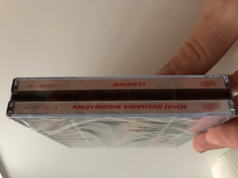 Music about Budapest - Nagyvárosok Nagyszerű Zenéje / Reader's Digest 3x Audio CD 2011 / MS11-CD11101-B