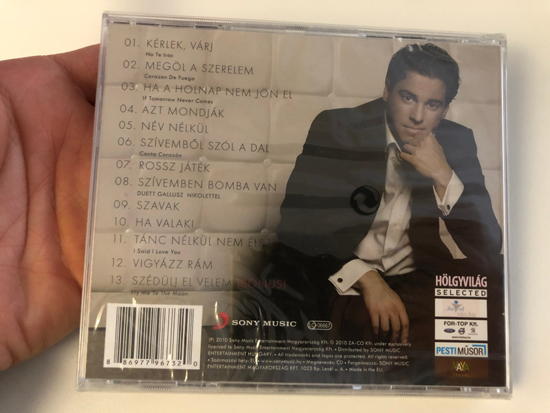 Nagy Sándor – Szavak / Sony Music Audio CD 2010 / 88697796732