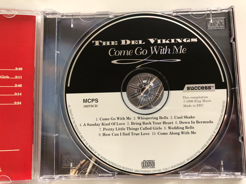 The Dell-Vikings – Come Go With Me / Biographical details on the back / Elap Music Audio CD 1996 / 16275 CD