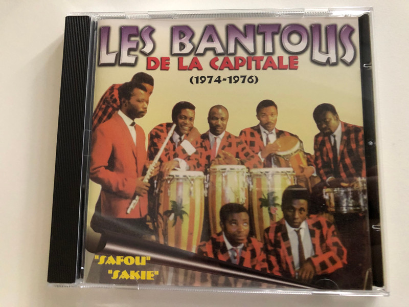 Les Bantous De La Capitale – (1974-1976) / ''Safou'', ''Sakie'' / African Audio CD / CD 36584