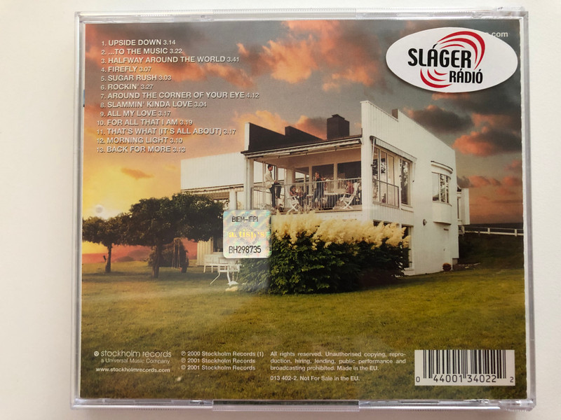 A*Teens – Teen Spirit / Stockholm Records Audio CD 2001 / 013 402-2