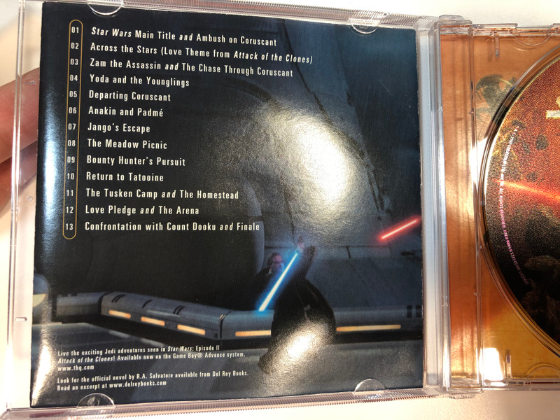 Star Wars Episode II: Attack Of The Clones (Original Motion Picture Soundtrack) / Music Composed And Conducted By John Williams / Sony Classical Audio CD 2002 / SK 89932