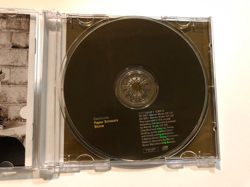 Catatonia – Paper Scissors Stone / Blanco Y Negro Audio CD 2001 / 8573 88848 2