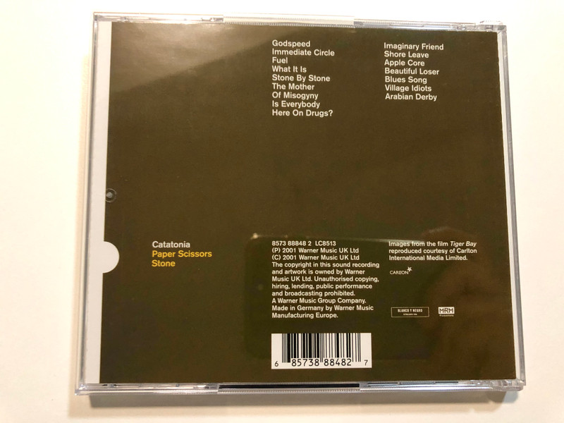 Catatonia – Paper Scissors Stone / Blanco Y Negro Audio CD 2001 / 8573888482