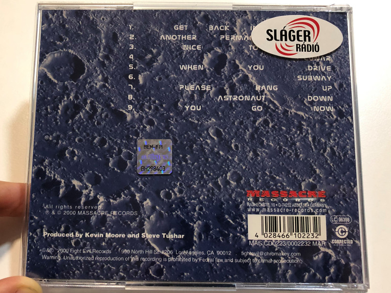Chroma Key – You Go Now / Massacre Records Audio CD 2000 / MAS CD0223 (4028466102232)