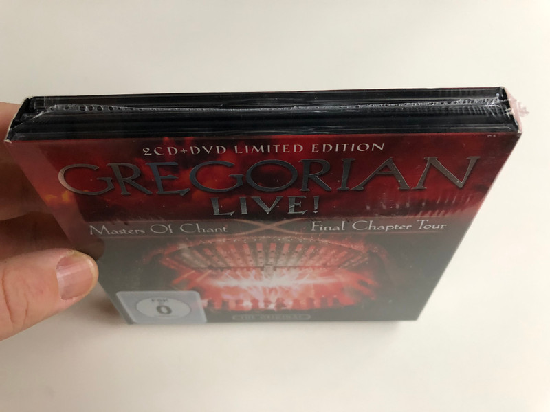 Gregorian Live! - Masters Of Chant X - Final Chapter Tour / The Original / Ear Music 2x Audio CD + DVD CD 2016 / 0211499EMU 0211499EMU