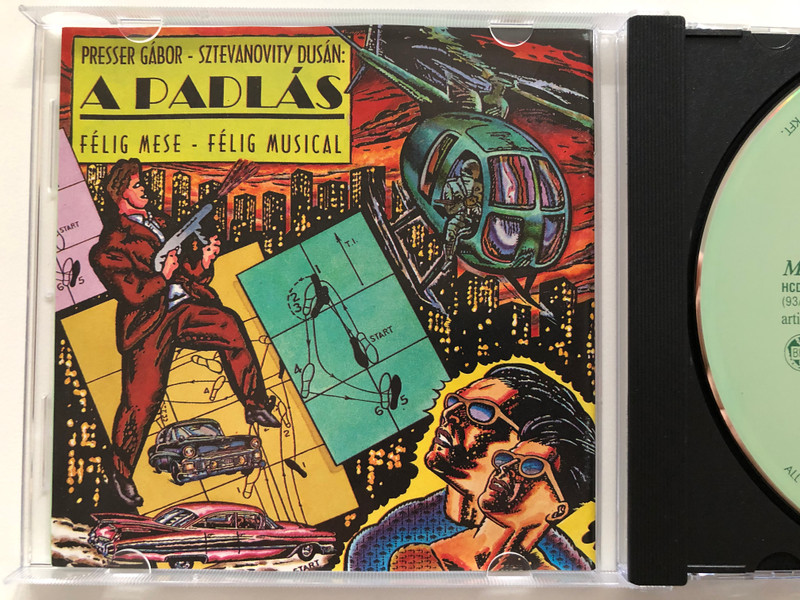 Presser Gábor - Sztevanovity Dusán – A Padlás Musical / Mega Audio CD 1993 / HCD 37727 (93/M-127)