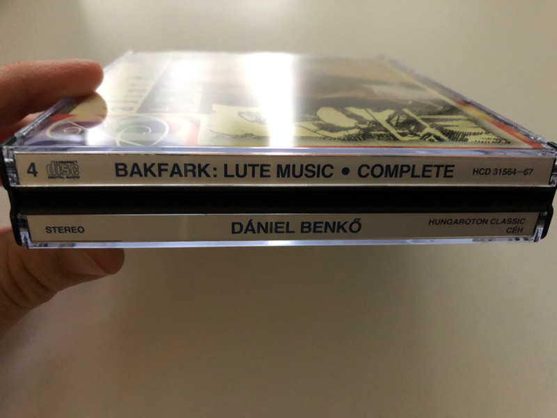 Balint Bakfark - Lute Music (Complete) / Daniel Benko / Hungaroton Classic 4x Audio CD 1986 Stereo / HCD 31564-67