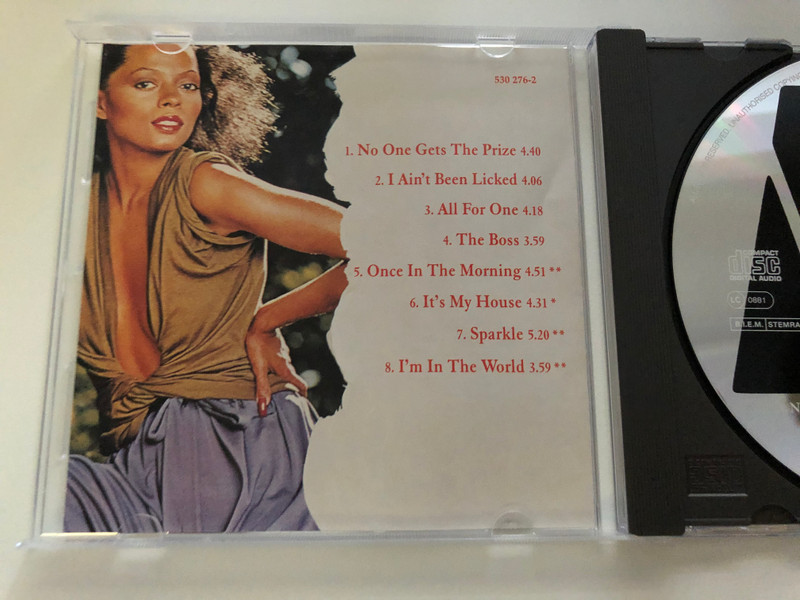 Diana Ross – The Boss / Motown Audio CD 1994 / 530 276-2