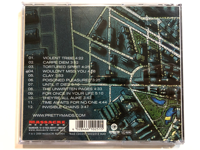 Pretty Maids – Carpe Diem / Massacre Records Audio CD 2000 / MAS CD0251