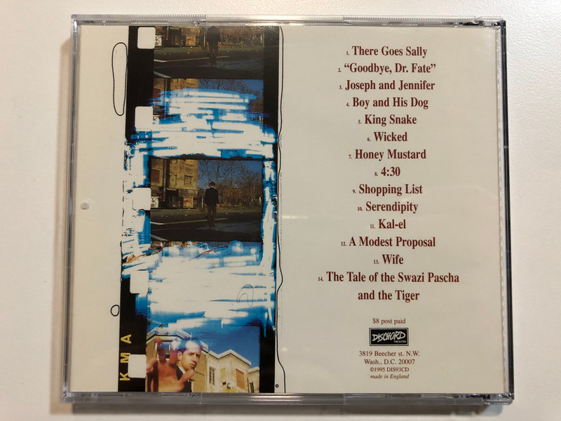 Trusty – "Goodbye, Dr. Fate" / Dischord Records Audio CD 1995 / DIS93CD