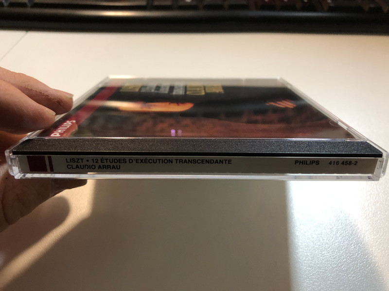 Liszt – 12 Etudes D'Exécution Transcendante / Claudio Arrau / Philips Audio CD / 416 458-2