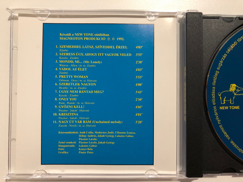 II. Jimmy / New Tone Audio CD 1992 / NTCD 021