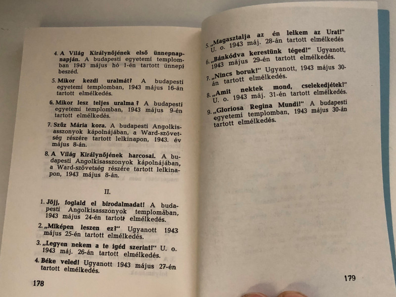 A világ királynője - Szalézi művek by Erdey Ferenc / Hungarian Catholic reflections on Virgin Mary / Paperback / Lelki kultúra könyvek 23 (AVilágKirálynője)