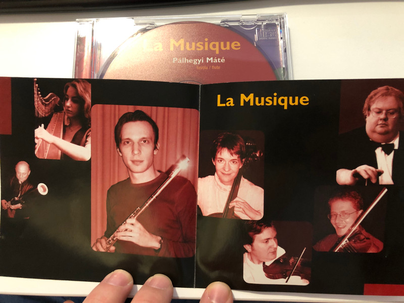 La Musique - Palhegyi Mate (flute) / Poulenc, Prokofjev, Jolivet / Szekendi Tama, Polonyi Agnes, Bajner Zsuzsa, Tfirst Peter, Kuklis Gergely, Vajda Jozsef / Classic-Sound Records Audio CD 2003 / CSR-100