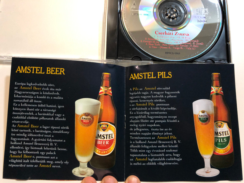 Cserháti Zsuzsa – Passion - Amstel Hangulatok I. / Rózsa Records Audio CD 1997 / RPRCD 0001