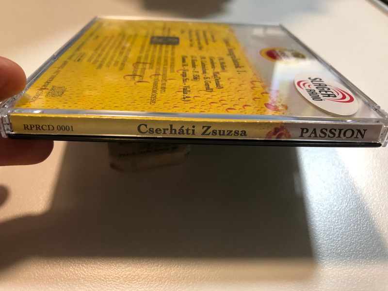 Cserháti Zsuzsa – Passion - Amstel Hangulatok I. / Rózsa Records Audio CD 1997 / RPRCD 0001