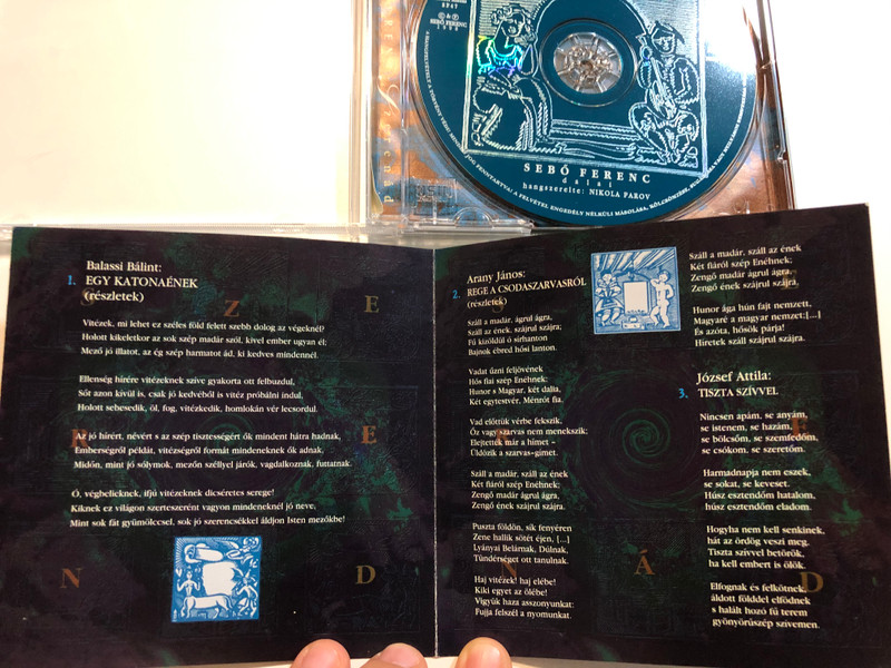 Sebő Ferenc Dalai, Hangszerelte: Nikola Parov – Szerenád / Audio CD 1998 / SF47