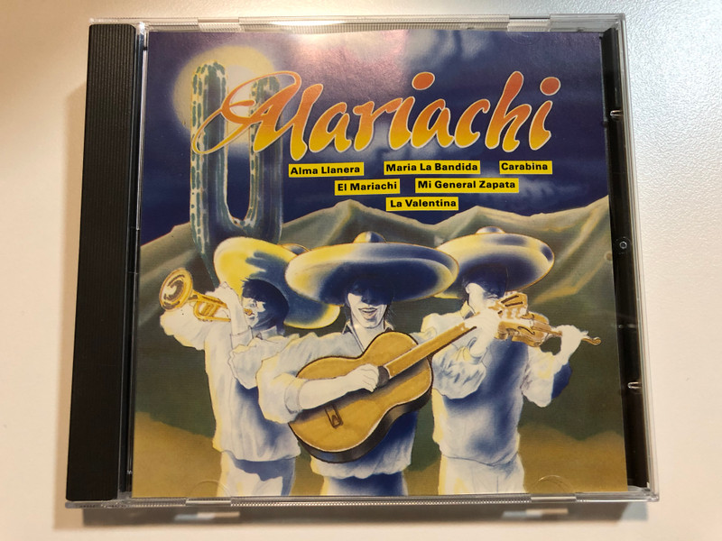 Mariachi - Alma Llanera, Maria La Bandida, Carabina, El Mariachi, Mi General Zapata, La Valentina / Fortune Audio CD Stereo / CD 3067