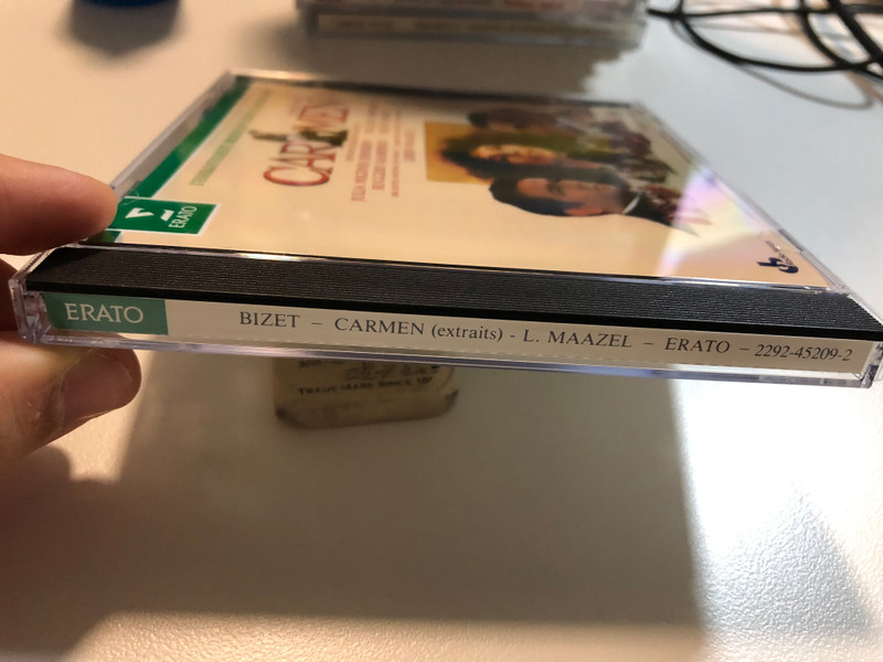 Georges Bizet - Carmen / Excepts: Julia Migenes Johnson, Placido Domingo, Ruggero Raimondi, Faith Esham / Orchestre National De France, Chœur Et Maîtrise De Radio France, Lorin Maazel / Erato Audio CD / 2292-45209-2