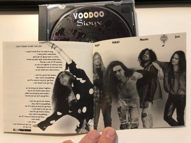 Voodoo Sioux – S.k.r.a.p.e. / Bleeding Hearts Records Audio CD 1995 / CDBLEED 14