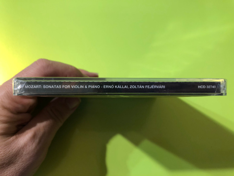 Mozart - Sonatas For Violin & Piano / Erno Kallai, Zoltan Fejervari / Hungaroton Audio CD / HCD 32740 (5991813274021)