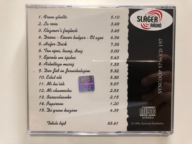 Nebbisj Un Rebbisj – ToV / Syncoop Produkties Audio CD 1996 / 5756 CD 197