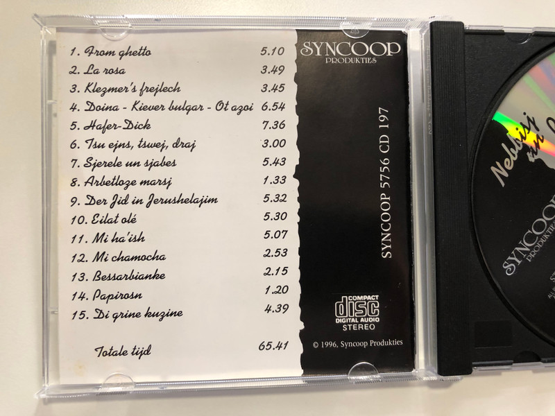 Nebbisj Un Rebbisj – ToV / Syncoop Produkties Audio CD 1996 / 5756 CD 197
