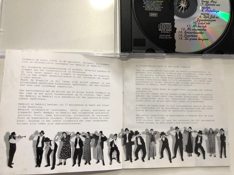 Nebbisj Un Rebbisj – ToV / Syncoop Produkties Audio CD 1996 / 5756 CD 197