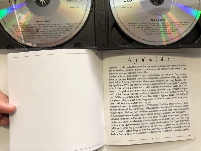 Kovács Kati – Találkozás Egy Régi Szerelemmel / Reader's Digest 4x Audio CD 2011 / RM-CD11095-1-4