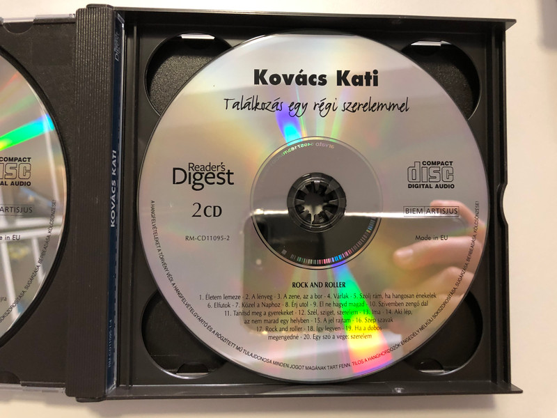 Kovács Kati – Találkozás Egy Régi Szerelemmel / Reader's Digest 4x Audio CD 2011 / RM-CD11095-1-4