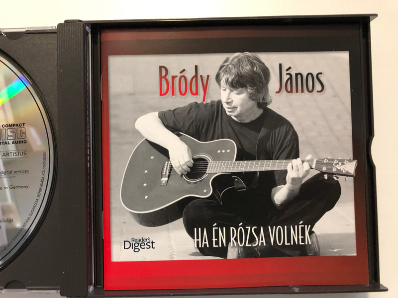 Bródy János – Ha Én Rózsa Volnék / Reader's Digest 4x Audio CD 2009 / RM-CD09112-1-4