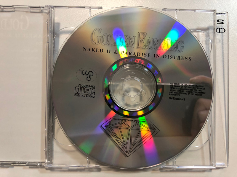 Golden Earring – Naked II & Paradise In Distress / She Files On Strange Wings, Bombay, Buddy Joe, Mood Indigo, Where Will I Be, When The Lady Smiles, The Devil Made Me Do It / Landmark 2x Audio CD 2004 / LM 870162-4
